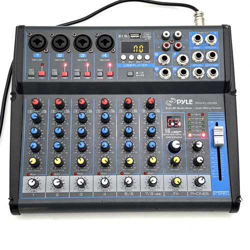 Pyle pmxu83bt bluetooth - 8-ch,
