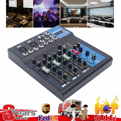 Channel audio mixer - 4,