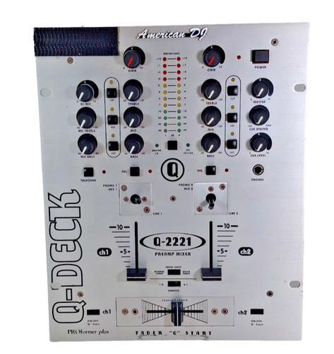 American 2221 2 channel - dj, q-2221