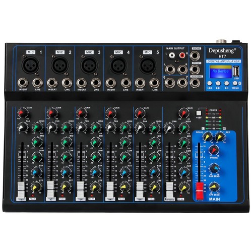 Bluetooth audio mixer 7channel - bluetooth,