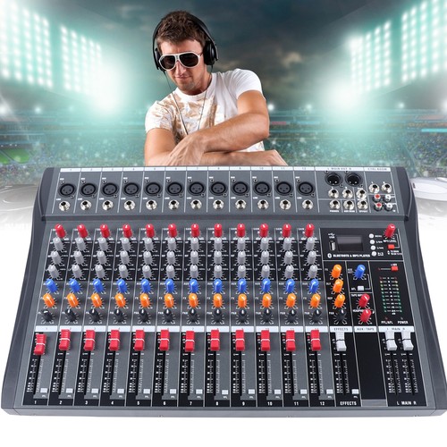 Channel audio mixer - 12,