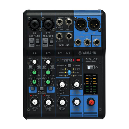 Yamaha mg06x channel analog - yamaha,